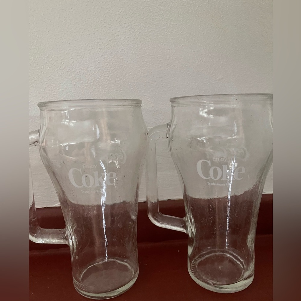 Vintage Libbey Coca-Cola Coke Glasses set of 2